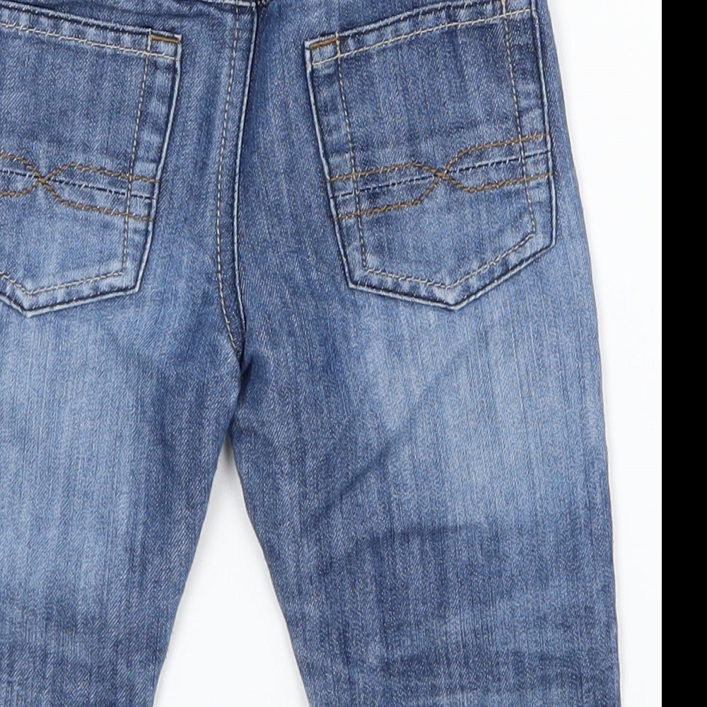 Matalan Baby Blue Cropped Jeans Size 12-18 Months
