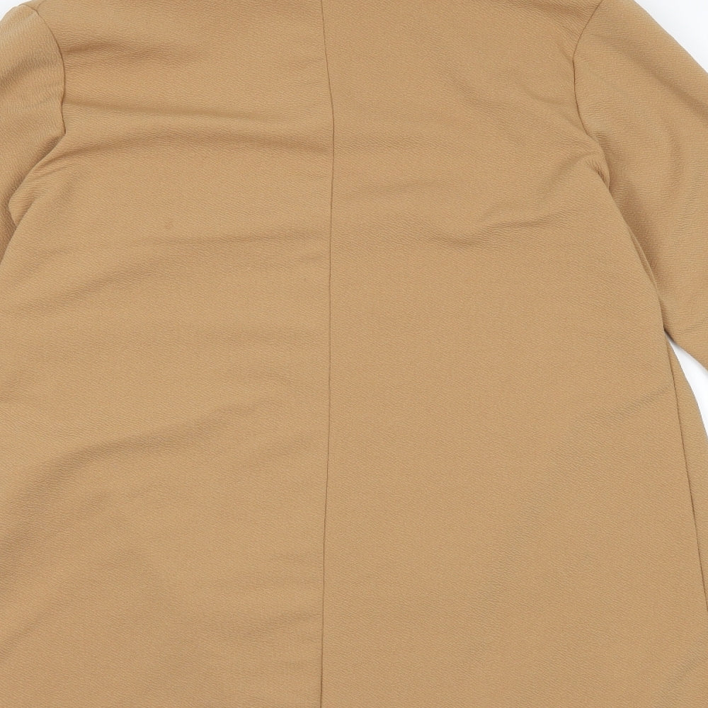 PRETTYLITTLETHING Womens Beige Cardigan Jumper Size 10