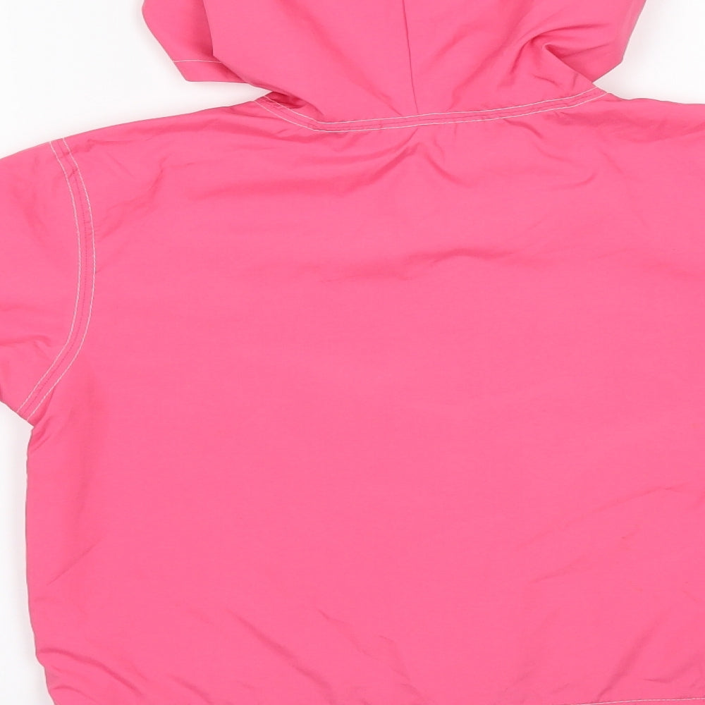 Gap Girls Pink Rain Coat Coat Size 4 Years