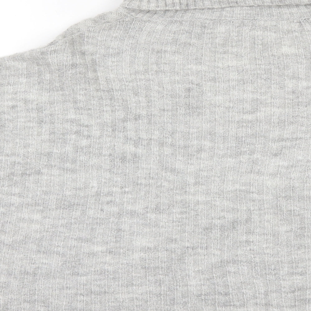H&M Womens Grey Pullover Jumper Size S