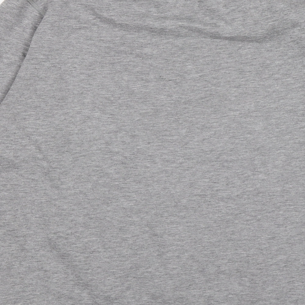 Preworn Womens Grey Jersey Pullover Sweatshirt Size S - mama