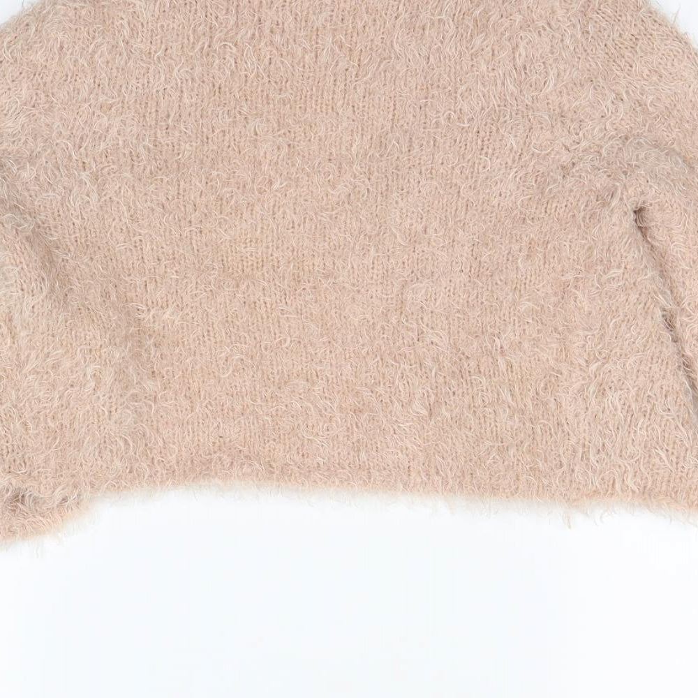 heart&soul Womens Beige Cardigan Jumper Size 10