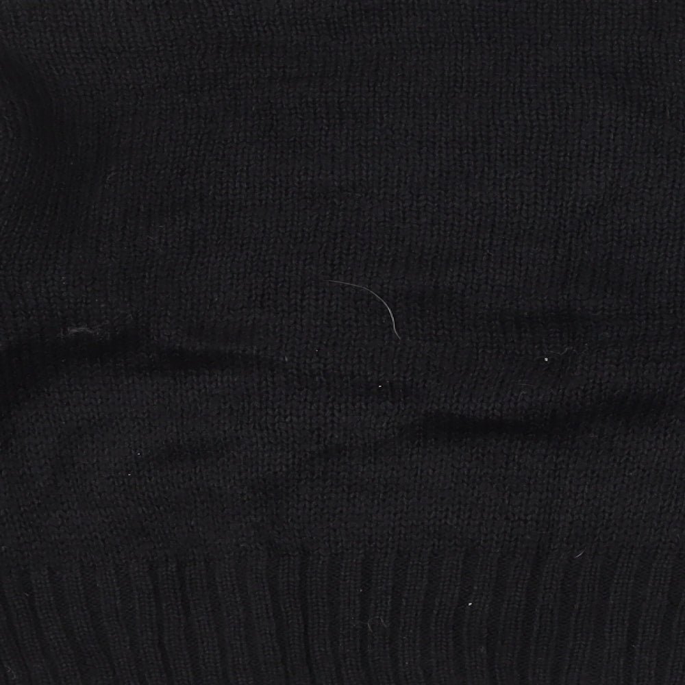 New Look Womens Black Pullover Jumper Size M