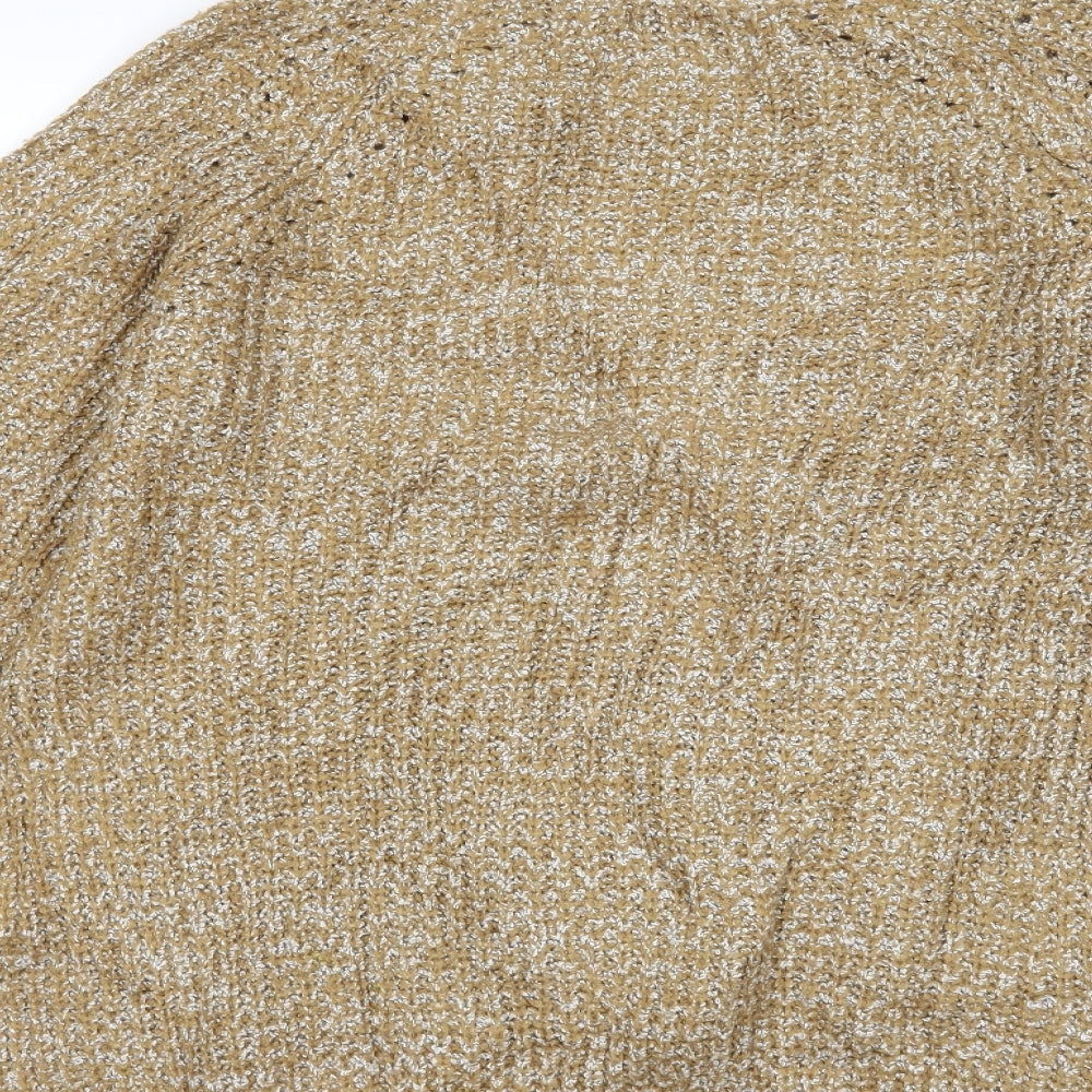 Papaya Womens Brown Pullover Jumper Size S