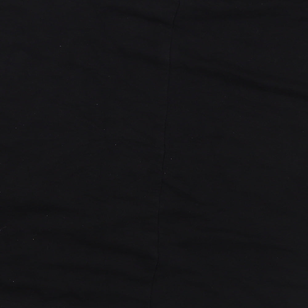 Boohoo Womens Black Pullover Sweatshirt Size L - 23