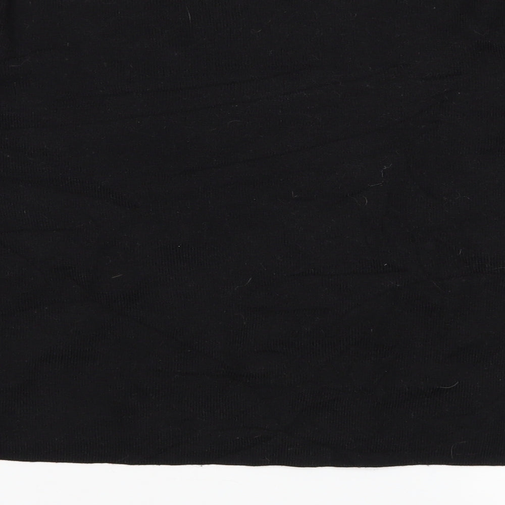 H&M Womens Black Knit Pullover Jumper Size S