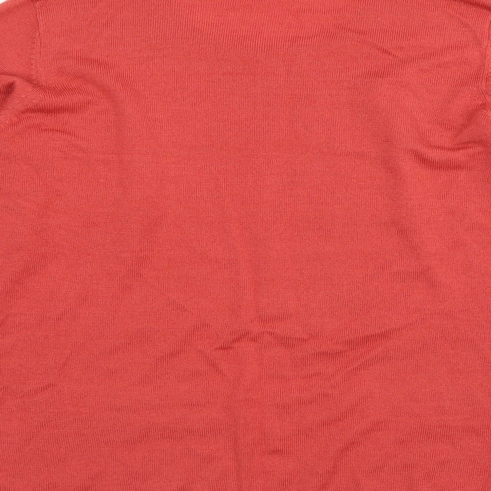 ISLE Womens Pink Pullover Jumper Size M