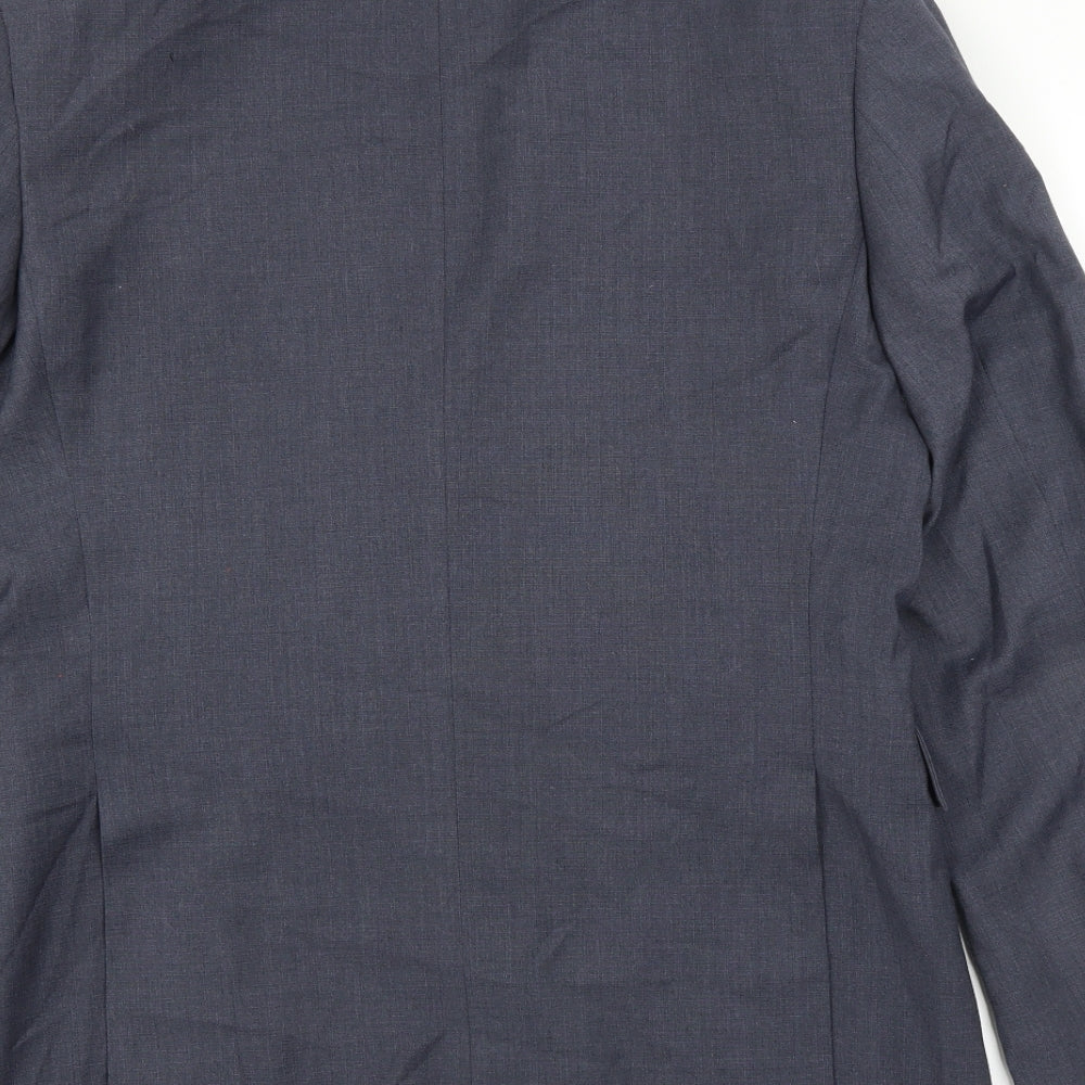 Cedarwood State Mens Blue Jacket Suit Jacket Size 38