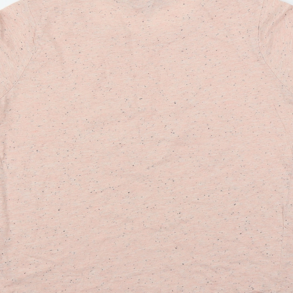 Pep & Co Womens Pink Basic T-Shirt Size 14
