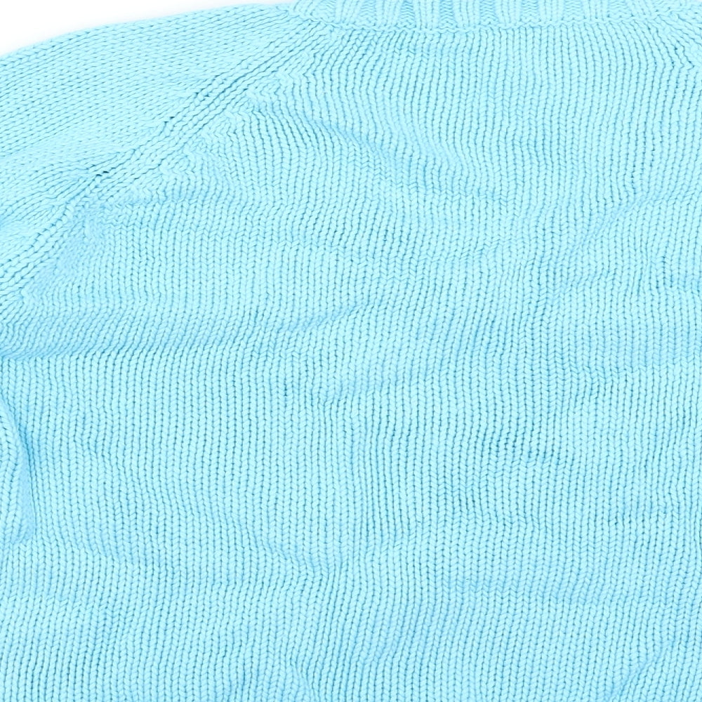 New Look Womens Blue Pullover Jumper Size 12
