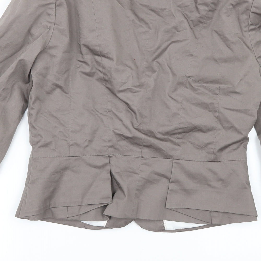 H&M Womens Beige Jacket Size 10