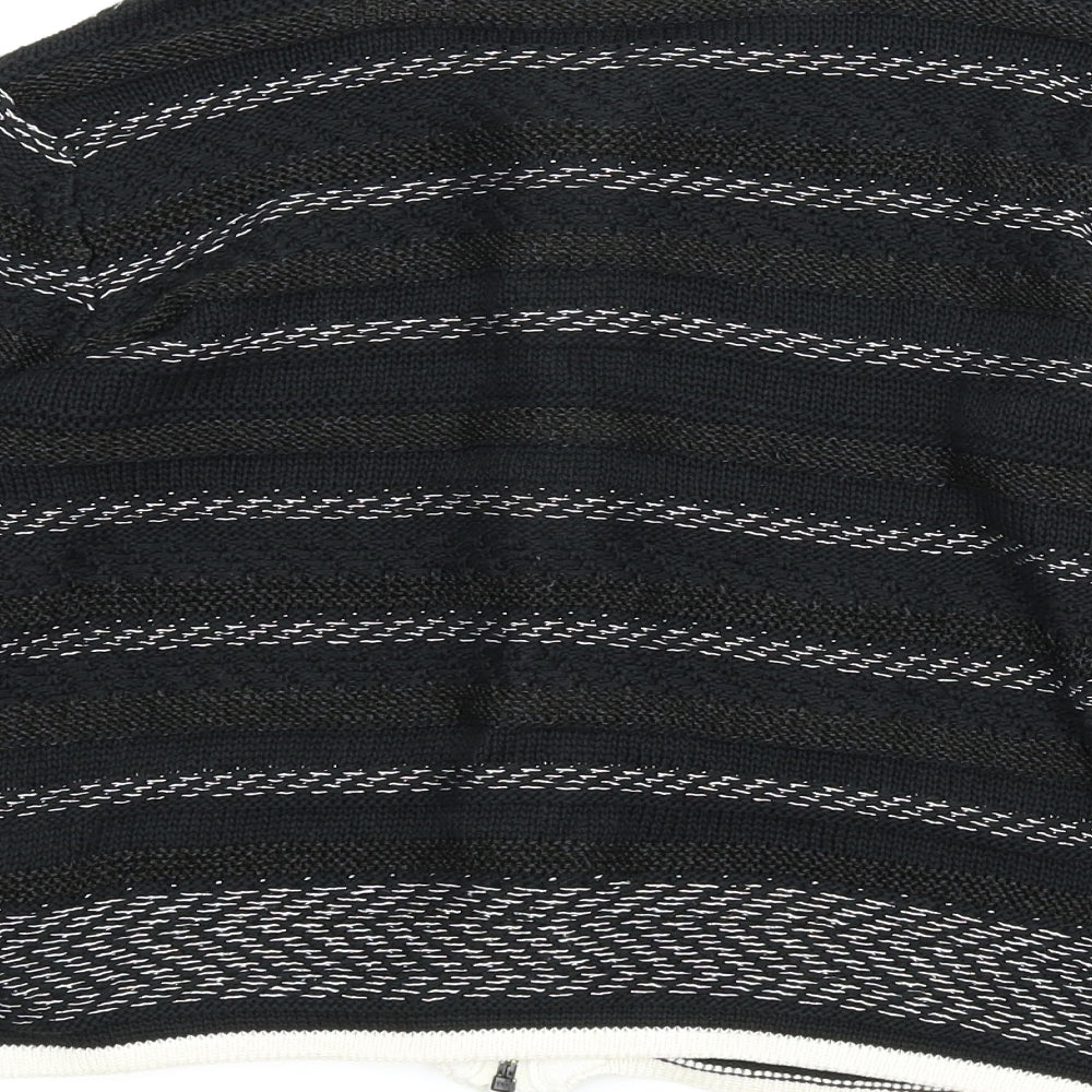 Marks & Spencer Womens Black Full Zip Jumper Size 8
