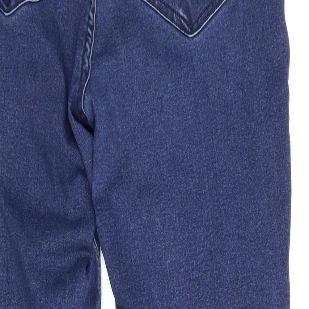 Avenue Denim Womens Blue Denim Skinny Jeans Size 14 L27 in