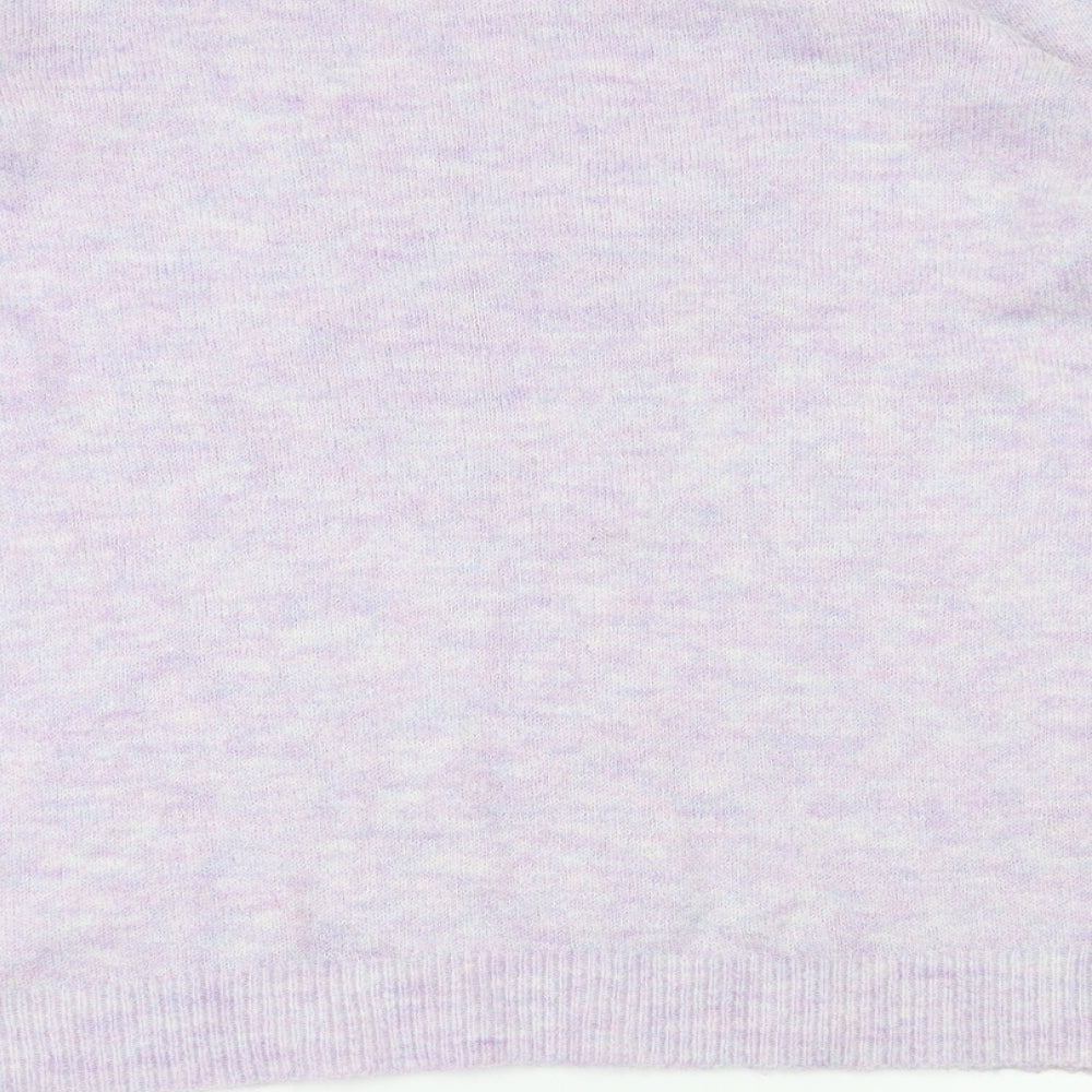 Dorothy Perkins Womens Purple Pullover Jumper Size 8