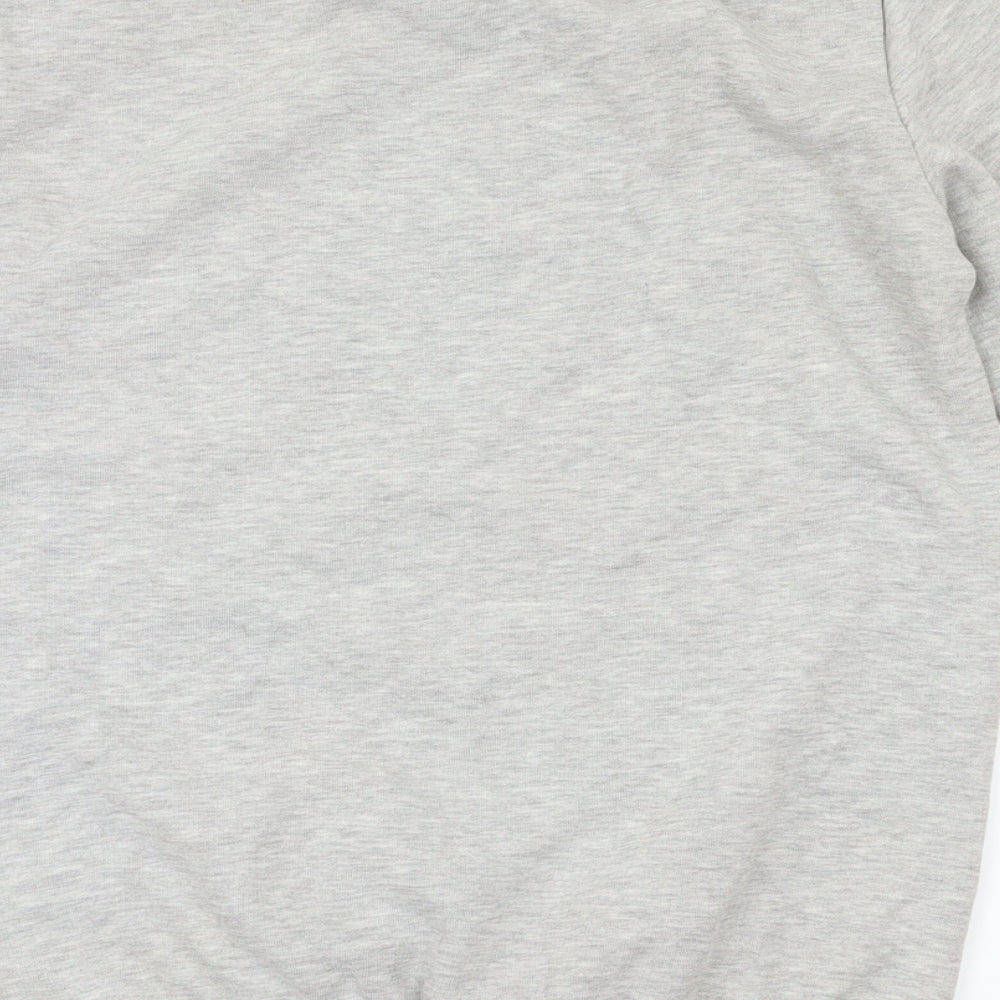 H&M Girls Grey Pullover Sweatshirt Size 13-14 Years