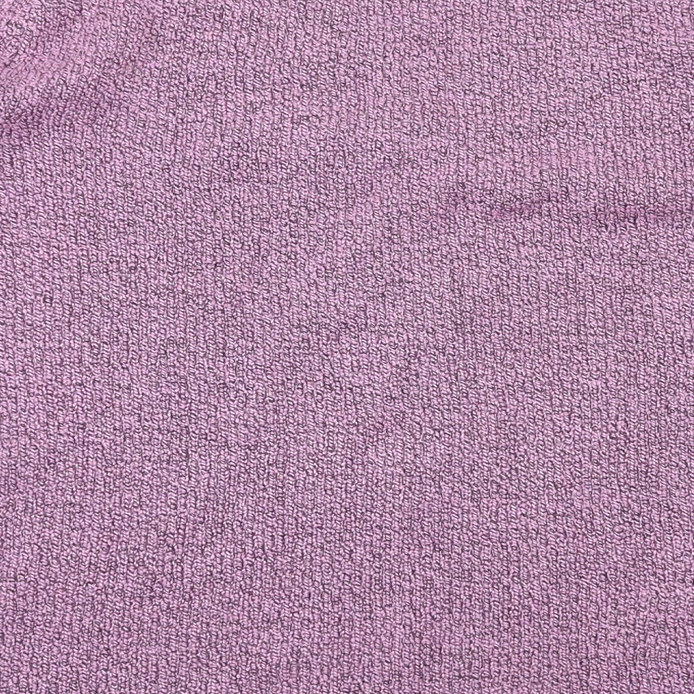 Pure & Natural Womens Purple Pullover Jumper Size M