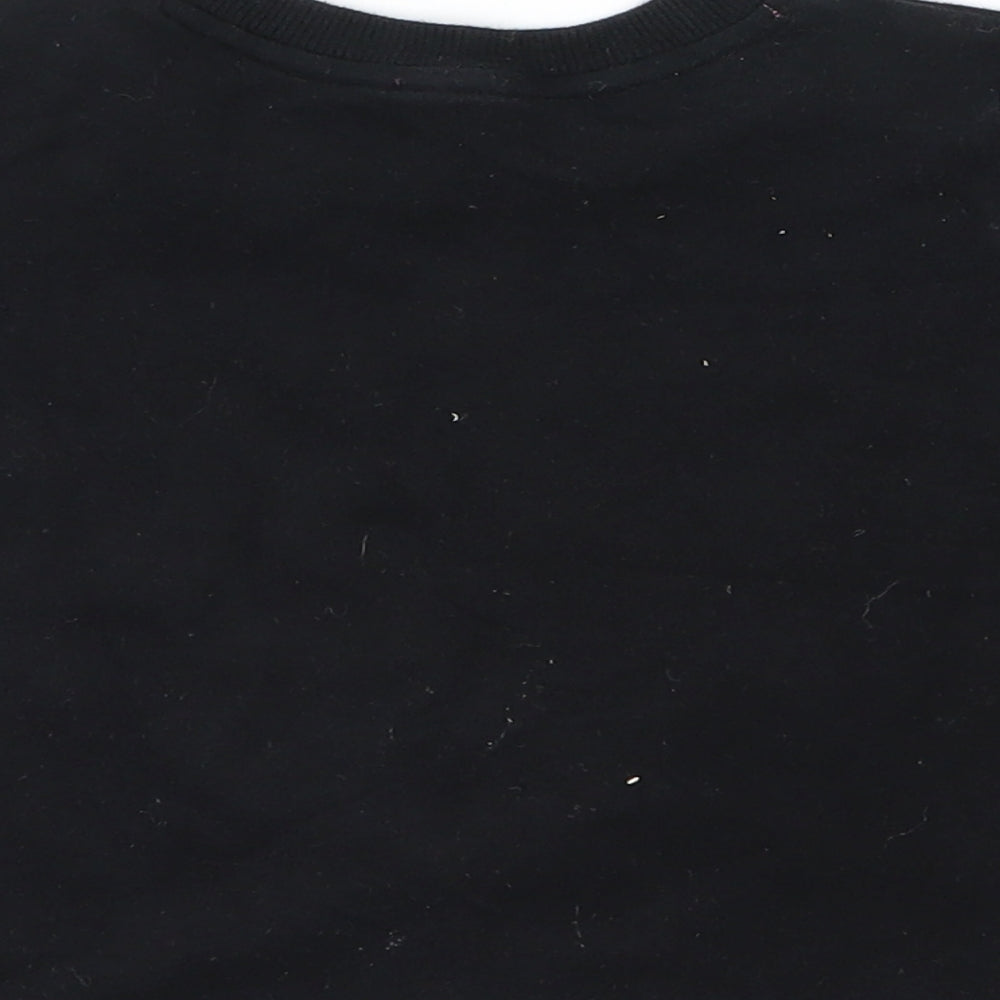 George Boys Black Jersey Basic T-Shirt Size 12-18 Months - Little guy attitude