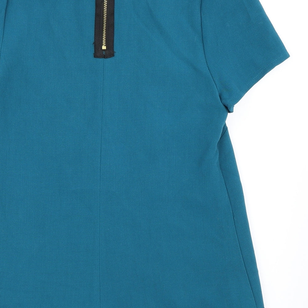 ASOS Womens Blue Basic Blouse Size 4