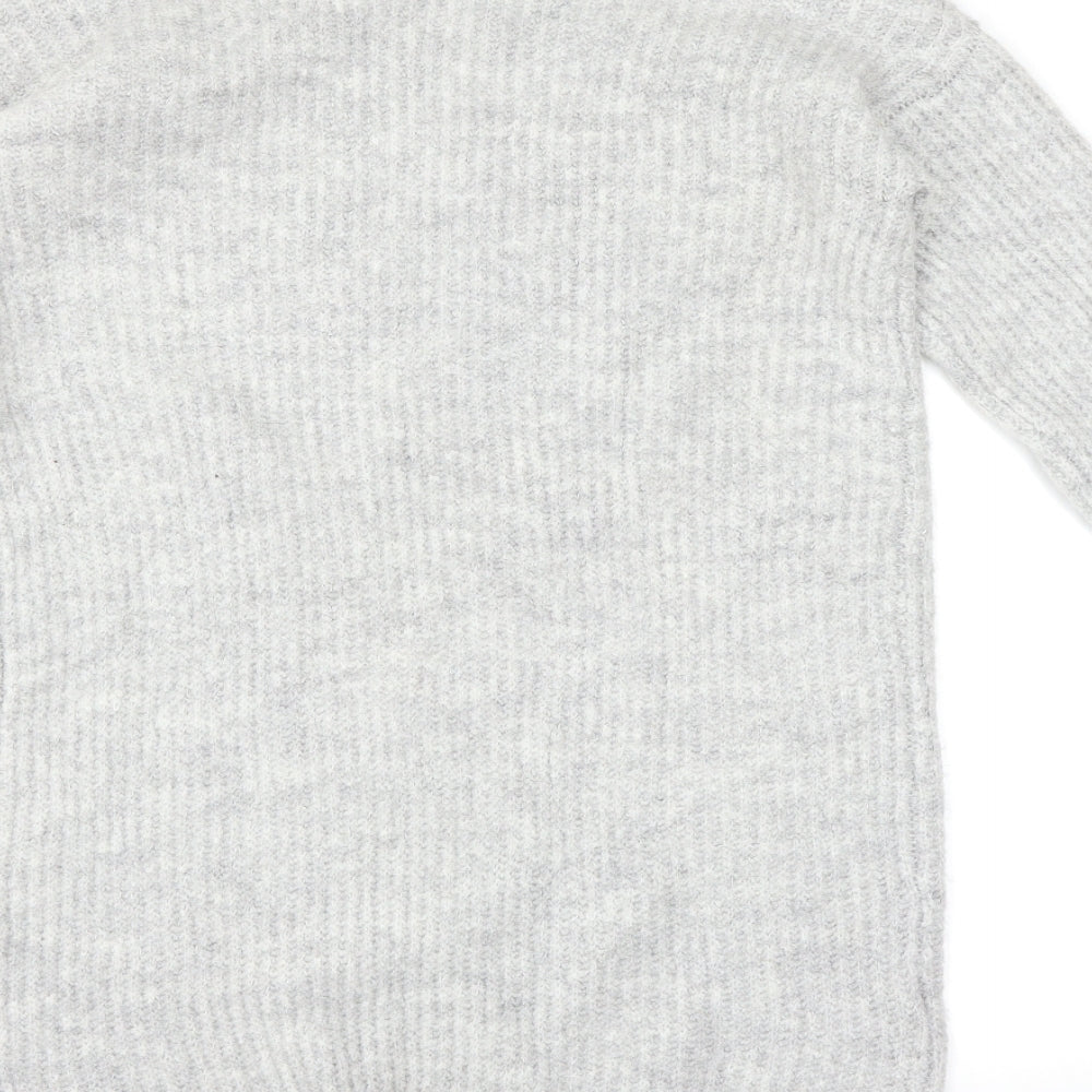 Primark Womens Grey Pullover Jumper Size 8