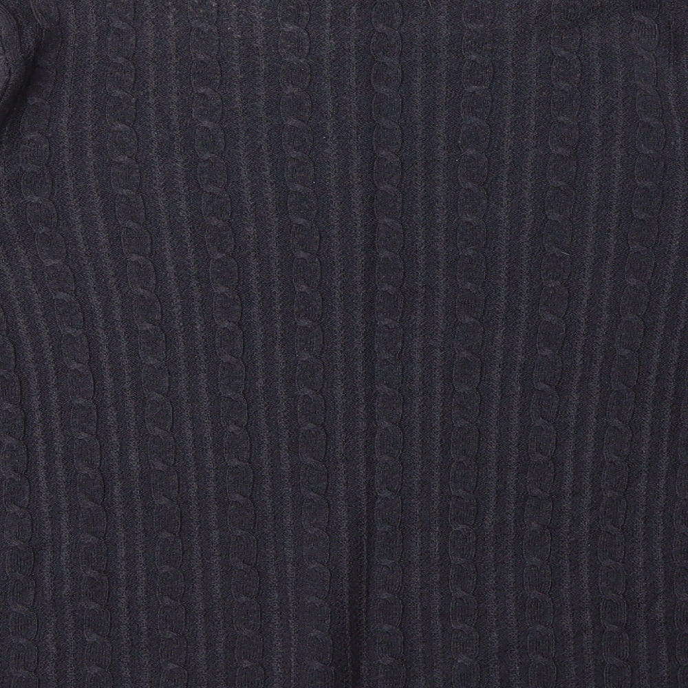 Marks and Spencer Womens Grey Knit Pullover Jumper Size 16