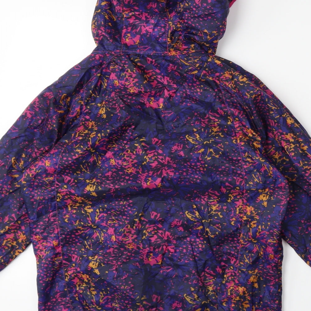 Crivit Womens Blue Floral Jacket Size S