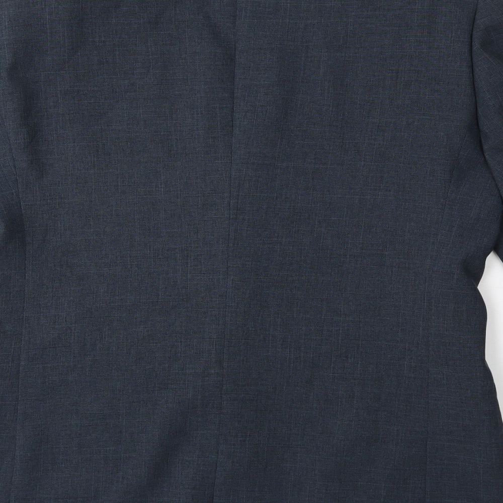 Marks & Spencer Mens Blue Jacket Suit Jacket Size 38