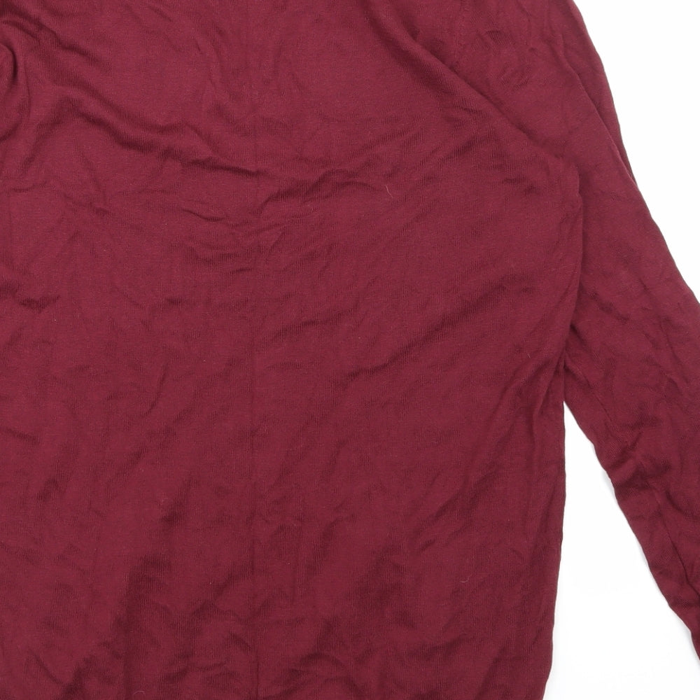 ASOS Mens Red Pullover Sweatshirt Size S