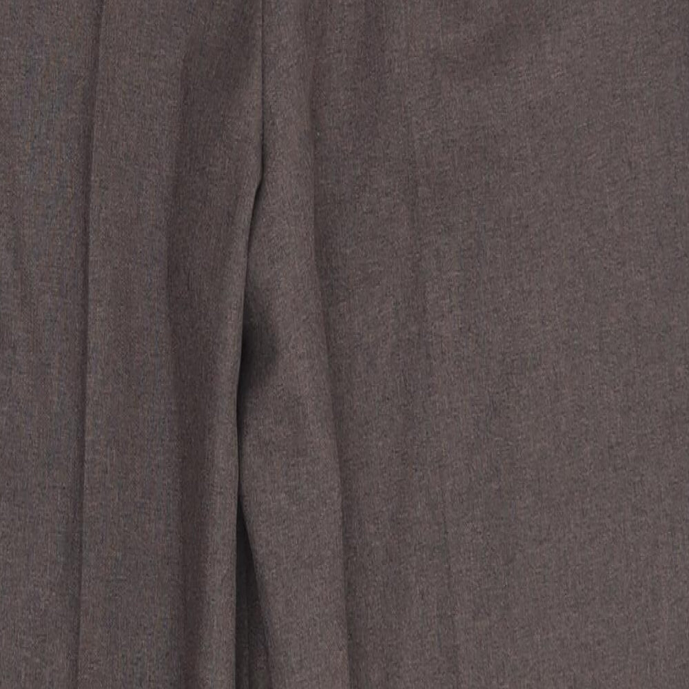 BM collection Womens Brown Trousers Size 14