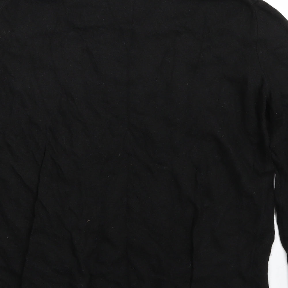 Zara Womens Black Pullover Jumper Size M