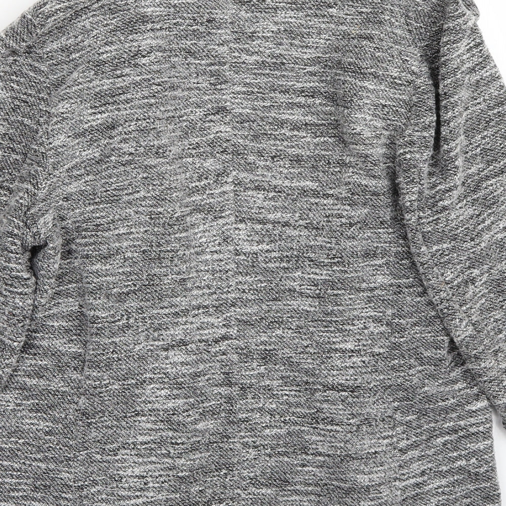 Newlook Womens Grey Cape Jumper Size 14
