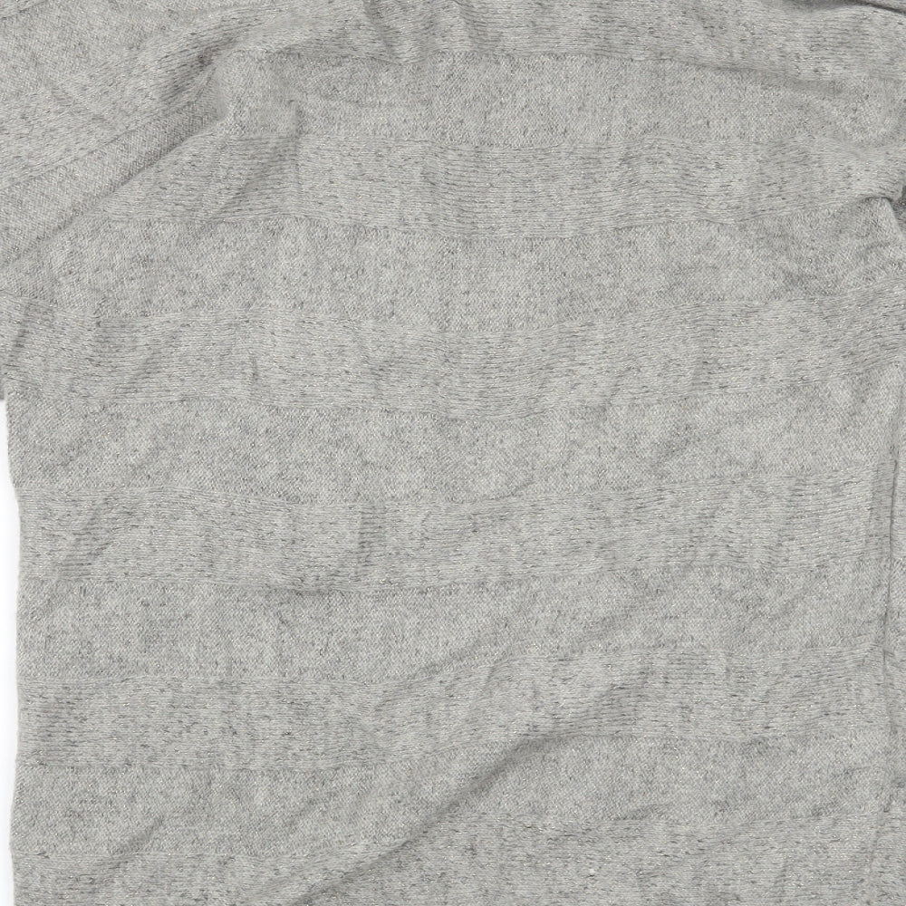 Wallis Womens Grey Pullover Jumper Size S