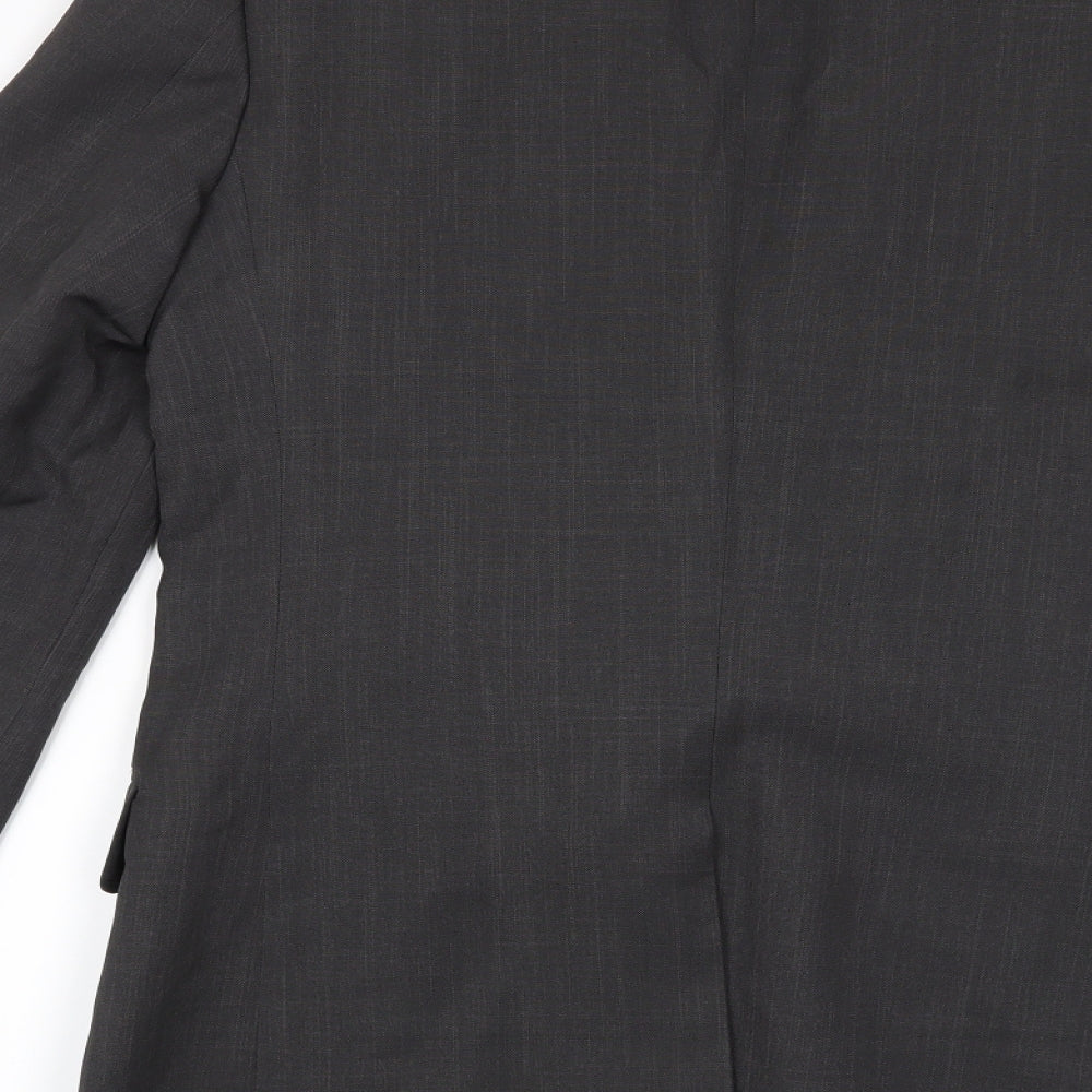 F&F Mens Grey Jacket Suit Jacket Size 36