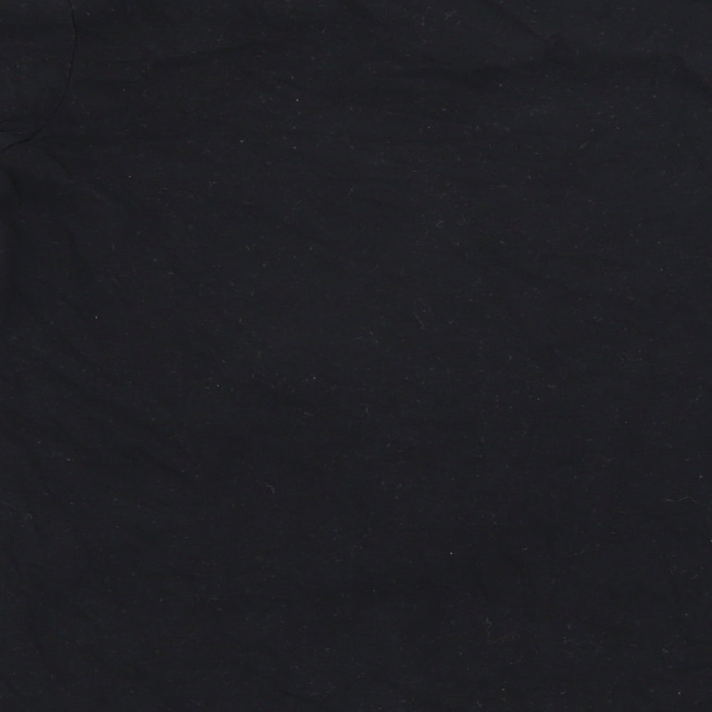 George Boys Black Basic T-Shirt Size 7-8 Years