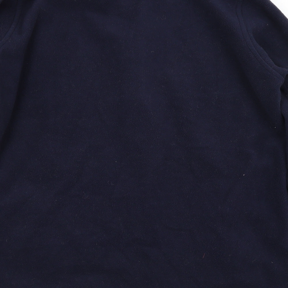 EWM Womens Blue Full Zip Jumper Size M