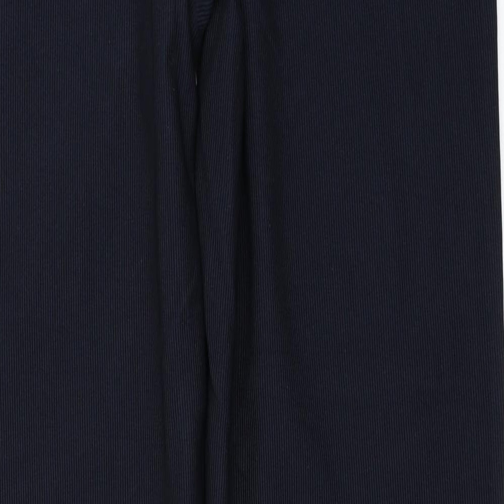 R Womens Blue Trousers Size 14 L28 in
