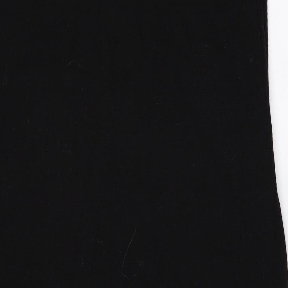 R Chards Womens Black A-Line Skirt Size 32 in