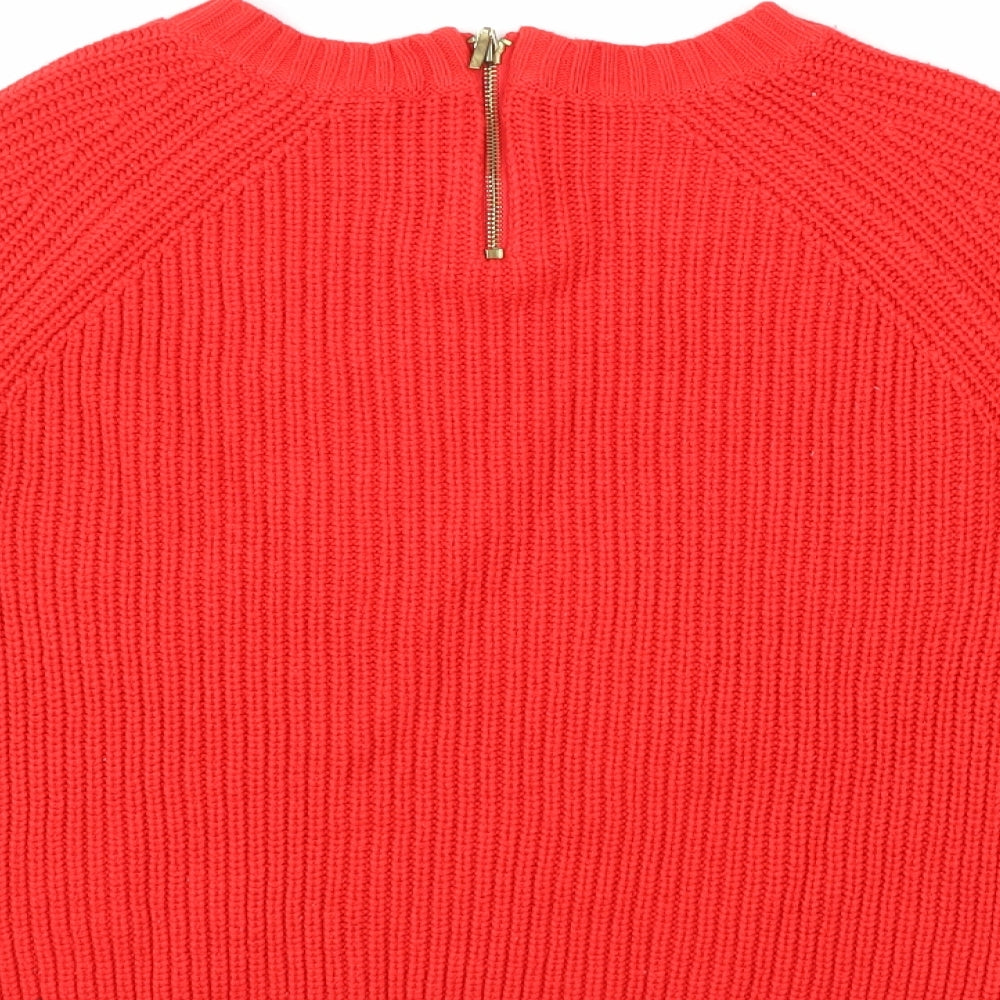 Dorothy Perkins Womens Red Pullover Jumper Size 8
