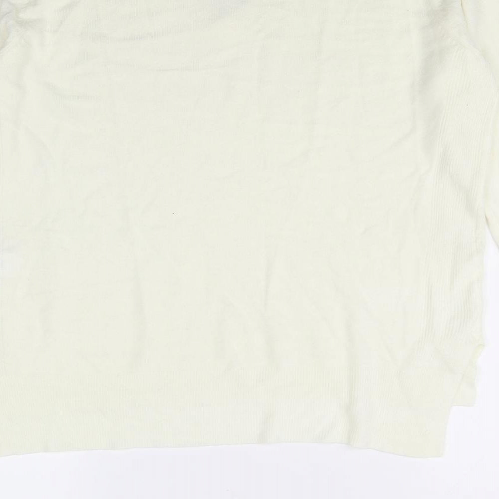 Primark Womens Ivory Pullover Jumper Size M