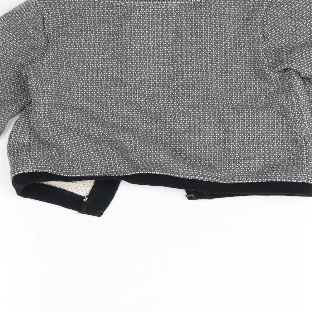 NEXT Girls Grey Cardigan Jumper Size 6 Years
