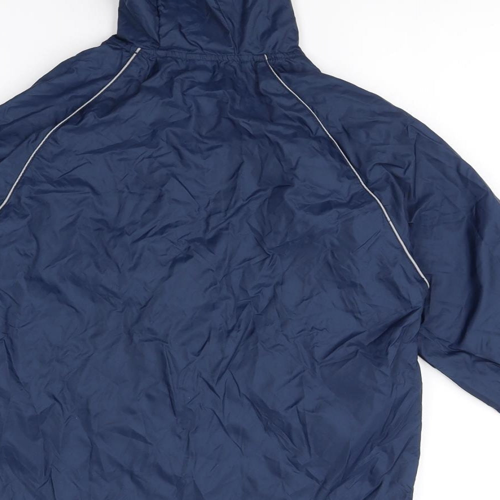 Back to school Boys Blue Windbreaker Coat Size S