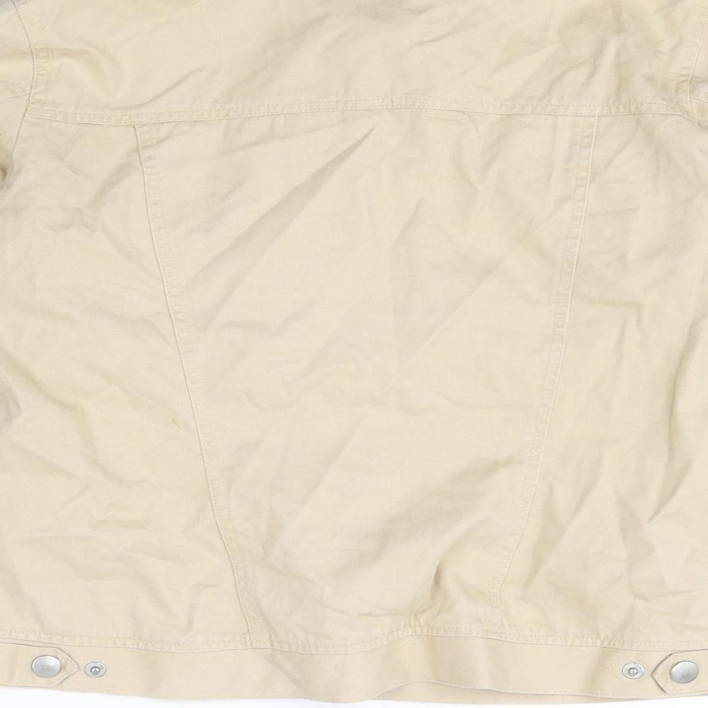 SQV Womens Beige Jacket Size 14