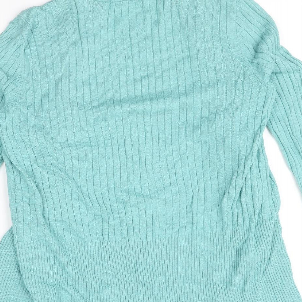George Womens Green Cardigan Jumper Size 10