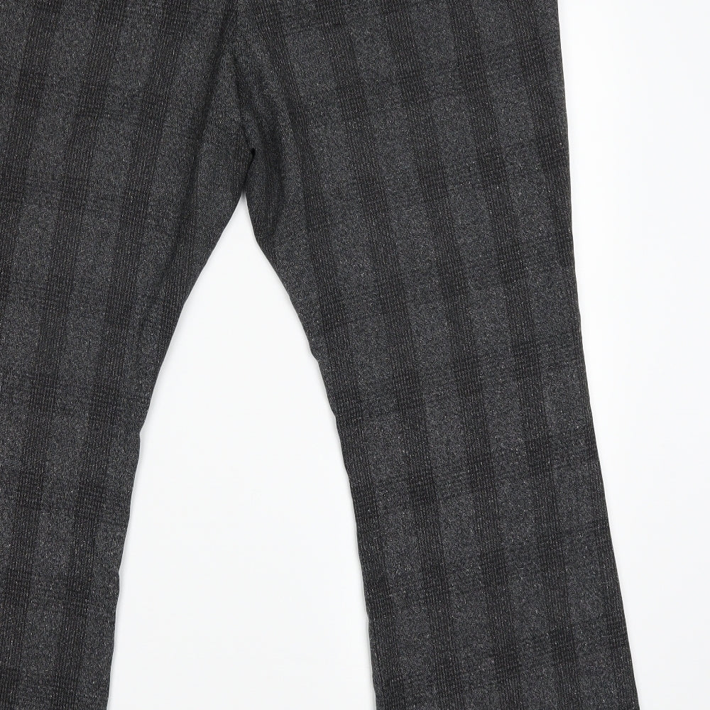 Marks and Spencer Womens Grey Trousers Size 36 in L27 in