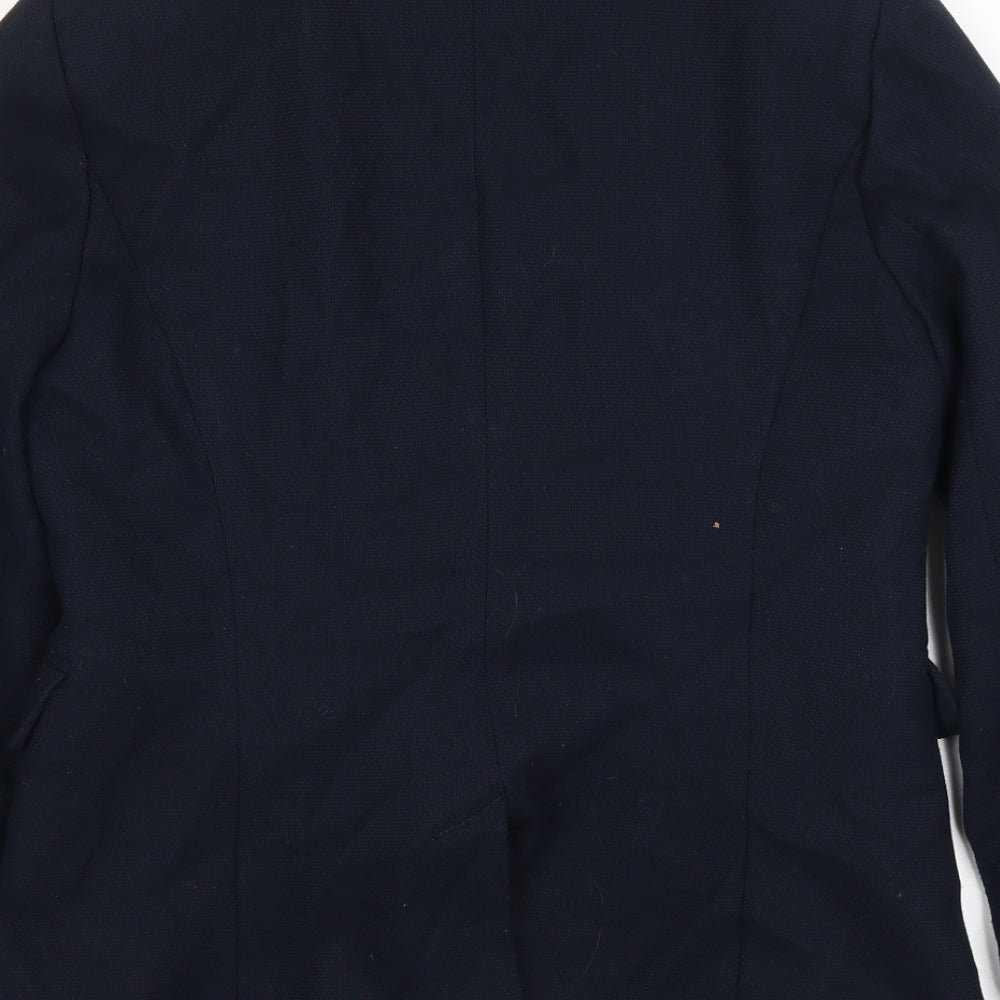 Lila Rose Womens Blue Jacket Size S