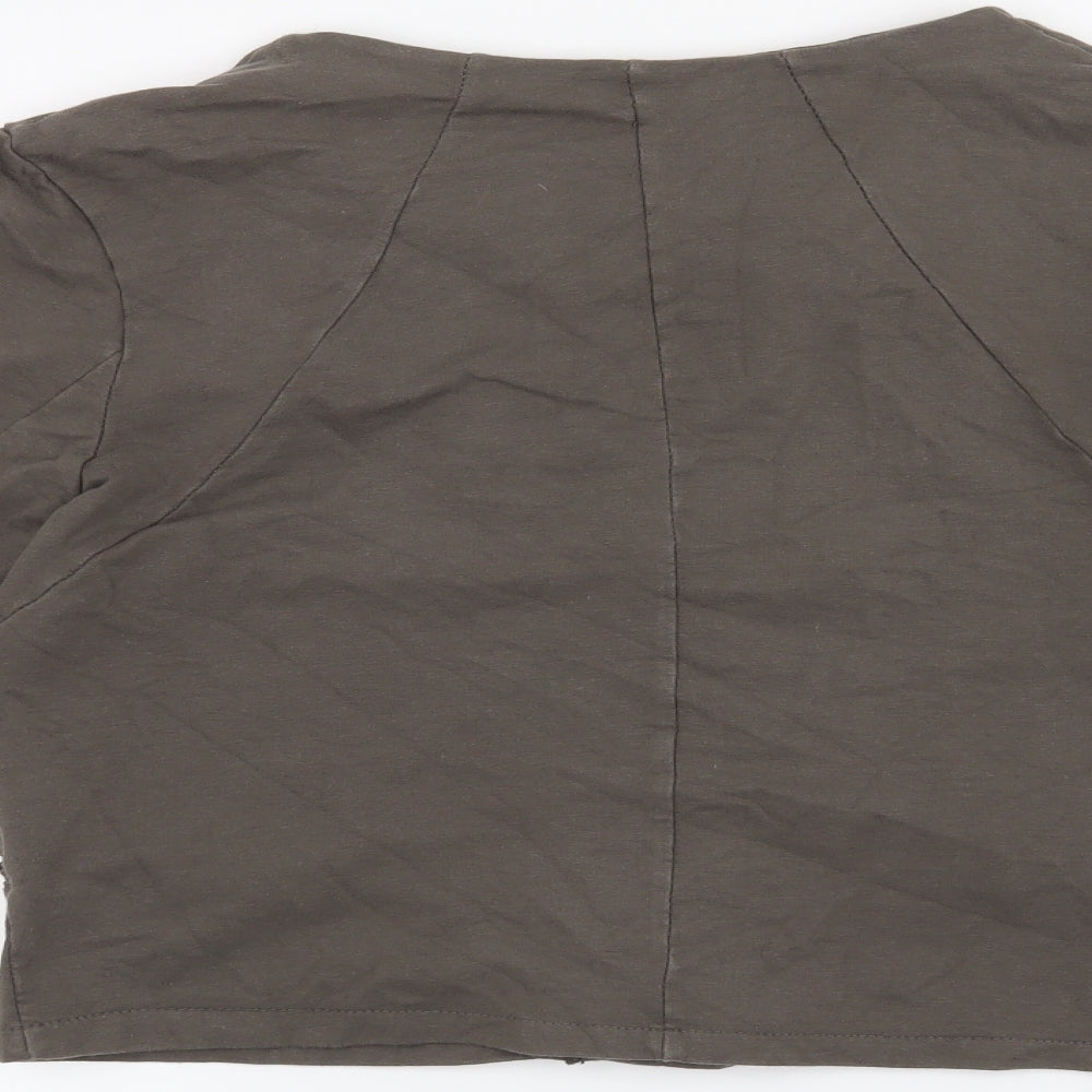 Preworn Womens Green Jacket Blazer Size XL