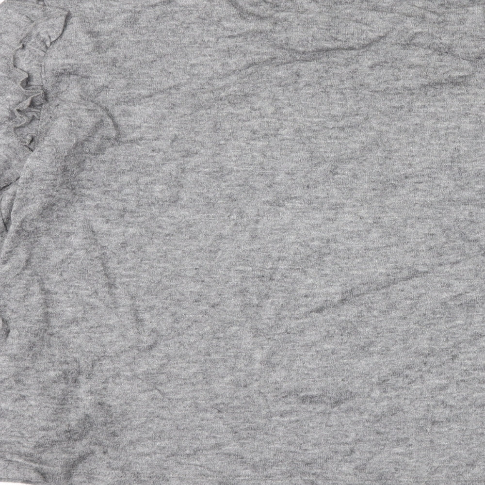 Stradivarius Womens Grey Pullover Jumper Size L