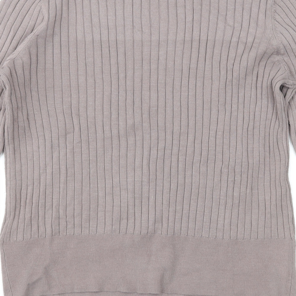 H&M Womens Grey Pullover Jumper Size M