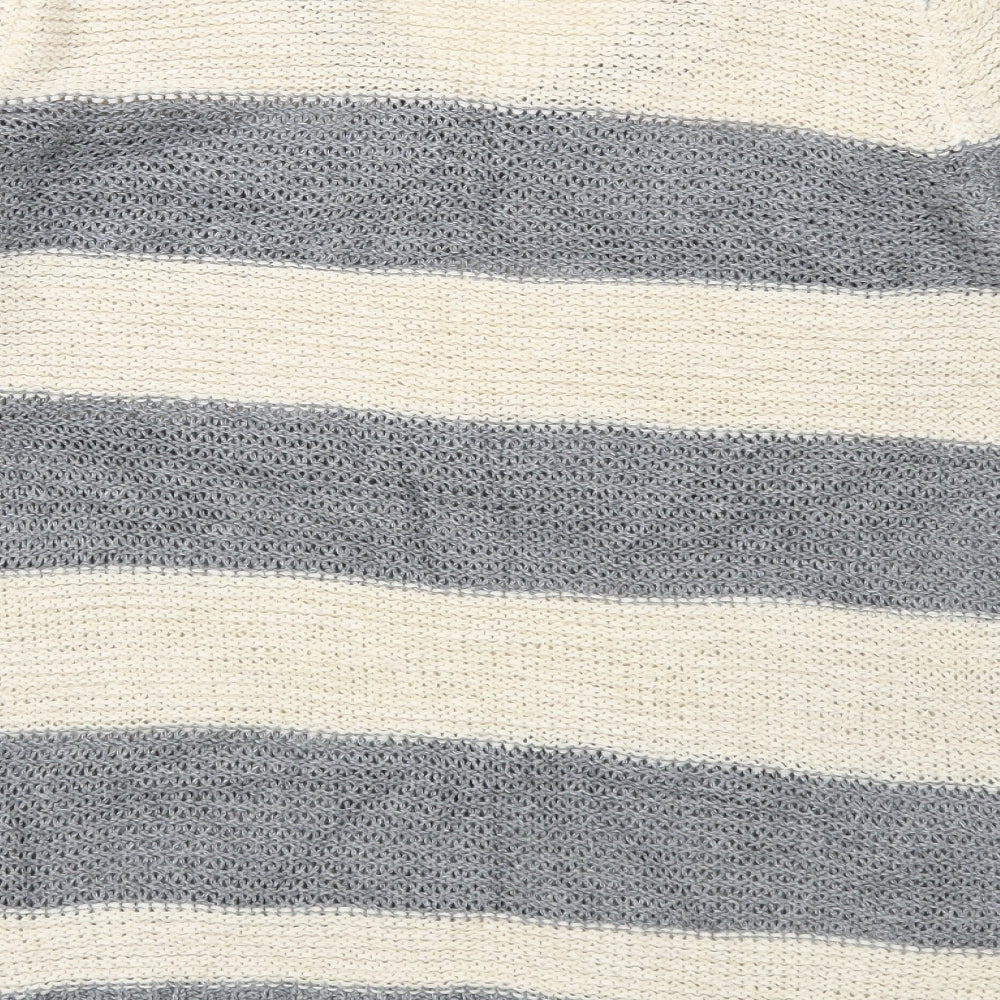 Oasis Womens Grey Knit Pullover Jumper Size XS