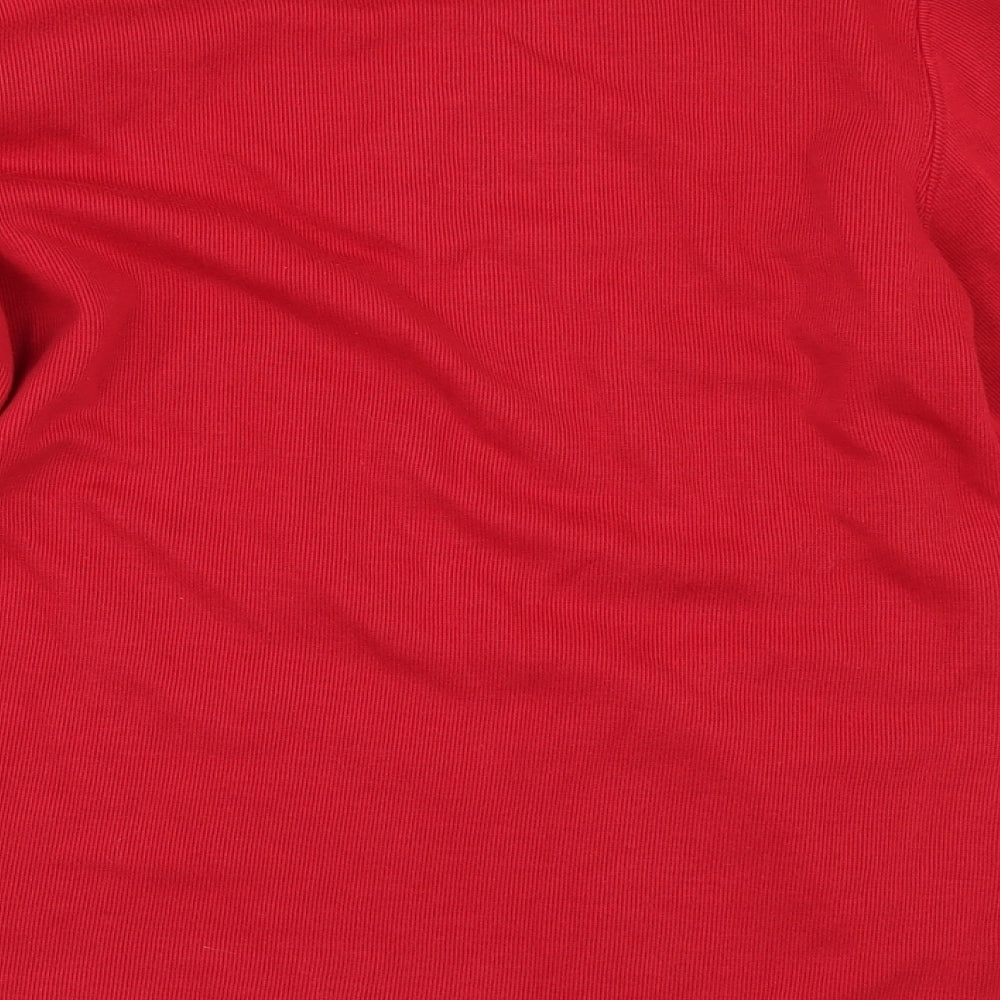 Bonmarché Womens Red Basic T-Shirt Size XS