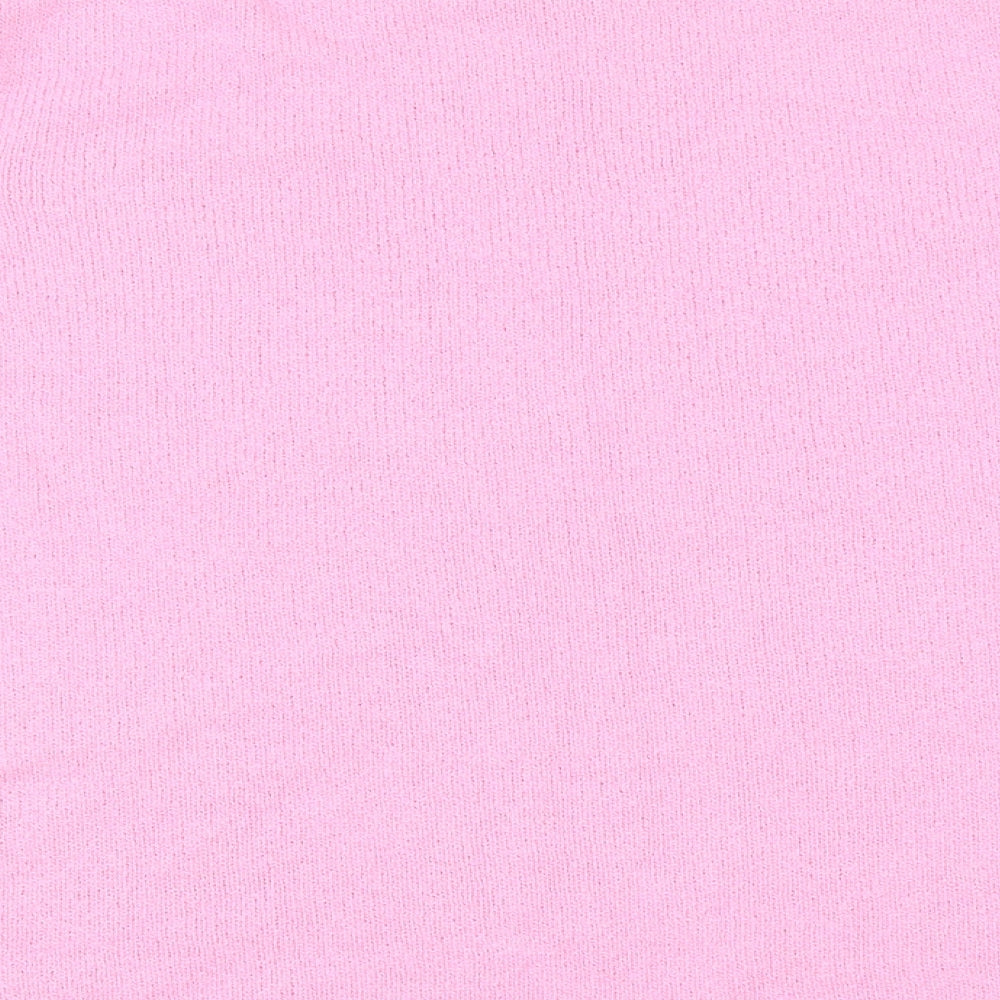 Joie De Vivre Womens Pink Pullover Jumper Size M
